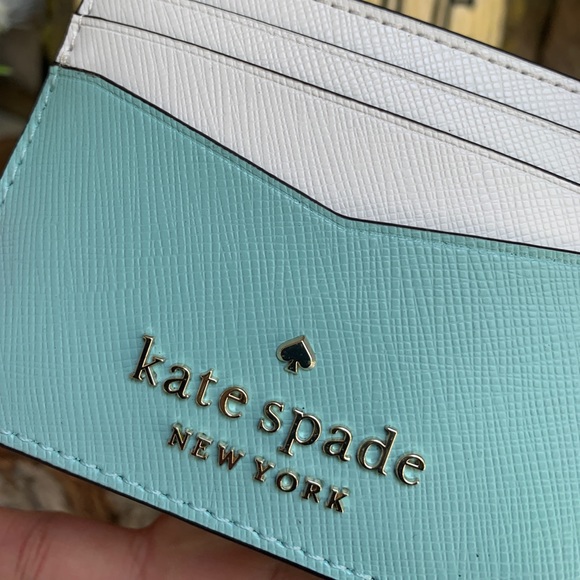 SOLD⛔️Authentic KATE SPADE two tone card case - Picture 4 of 6